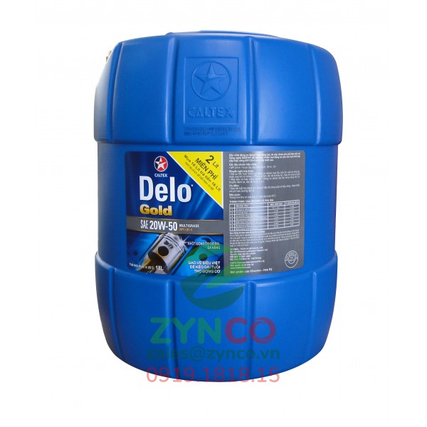 Dầu Ô Tô Caltex CH-4/SL 20W-50