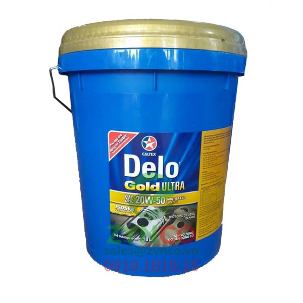 Dầu Ô Tô Caltex CI-4/SL 20W-50