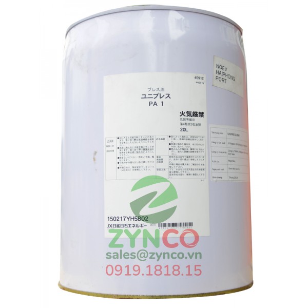 Dầu Gia Công Kim Loại Eneos Unipress PA1